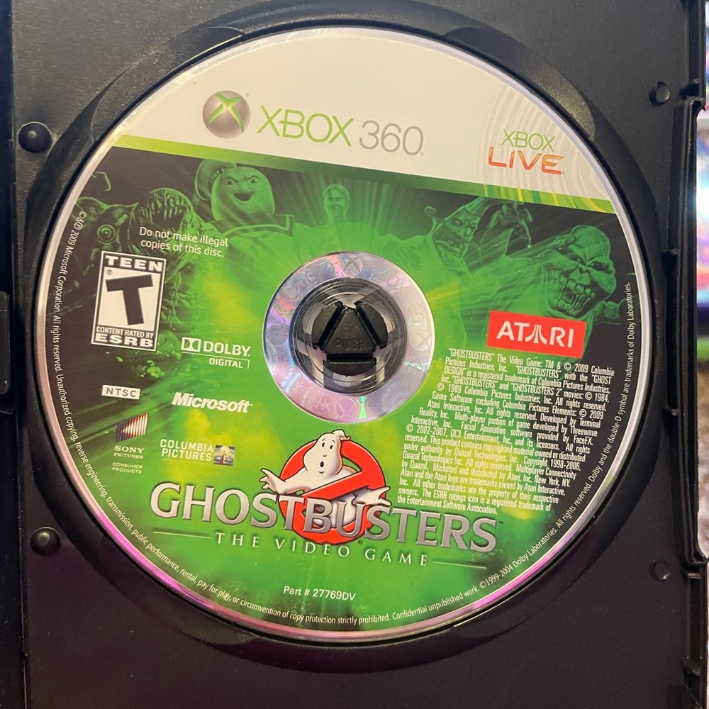 XBox 360 Ghostbusters